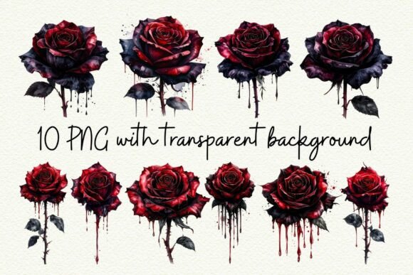 Download 10 Dark Rose PNG Dark Romance Clipart - Rose png Collection
