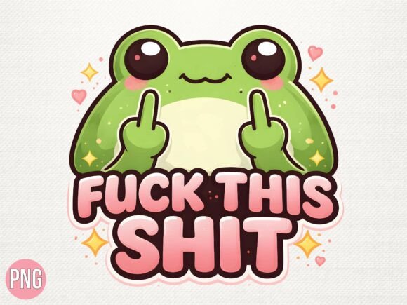 Download Funny Frog Sarcastic Shit Sweary PNG - Sarcastic Collection