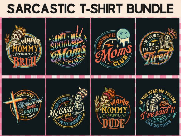 Download Funny Sarcastic T-Shirt Bundle PNG - Sarcastic Collection