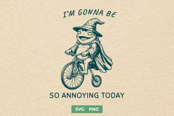 Download Funny Frog Wizard Sarcastic SVG PNG - Sarcastic Collection