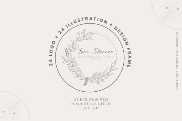 Download Botanical Logo Floral Logo - Premium Bundle