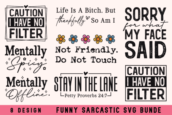 Download Funny Sarcastic SVG Bundle, Sarcasm Svg - Sarcastic Collection