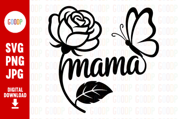 Download Mama Butterfly Rose PNG - Rose png Collection