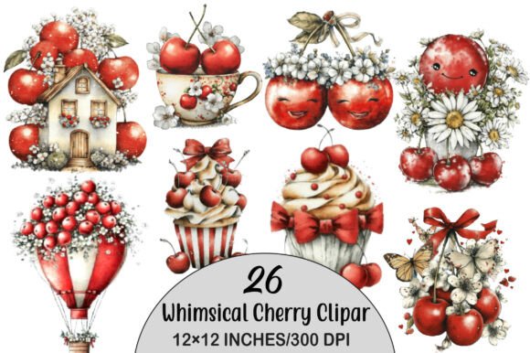 Download Whimsical Cherry Clipart - Cherry clipart Collection