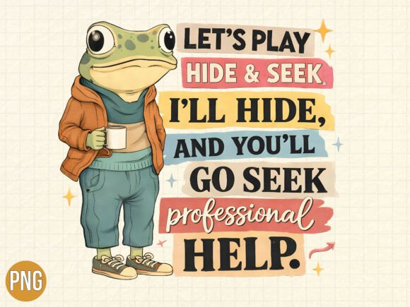 Download Funny Hide Seek Play Sarcastic Frog PNG - Sarcastic Collection