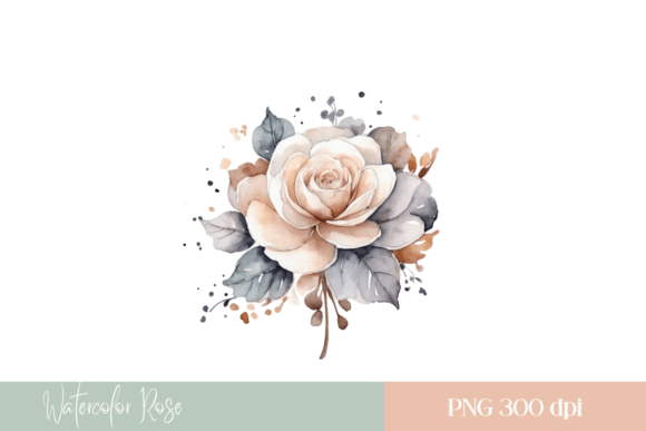 Download Watercolor Rose PNG - Rose png Collection