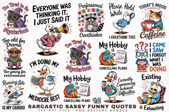 Download Sarcastic Sassy Funny Quotes PNG Designs - Sarcastic Collection