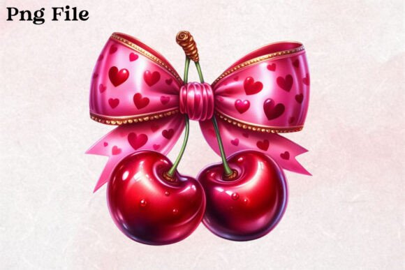 Download Valentine Cherry Clipart PNG, Coquette - Cherry clipart Collection